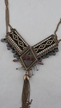 Vintage 2017 Park Lane "Wanderlust" Necklace Orig $196 Native American Theme